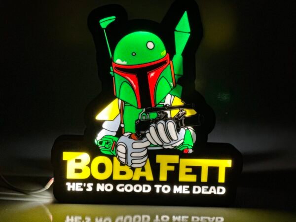 BOBA FETT LIGHTBOX - Image 3
