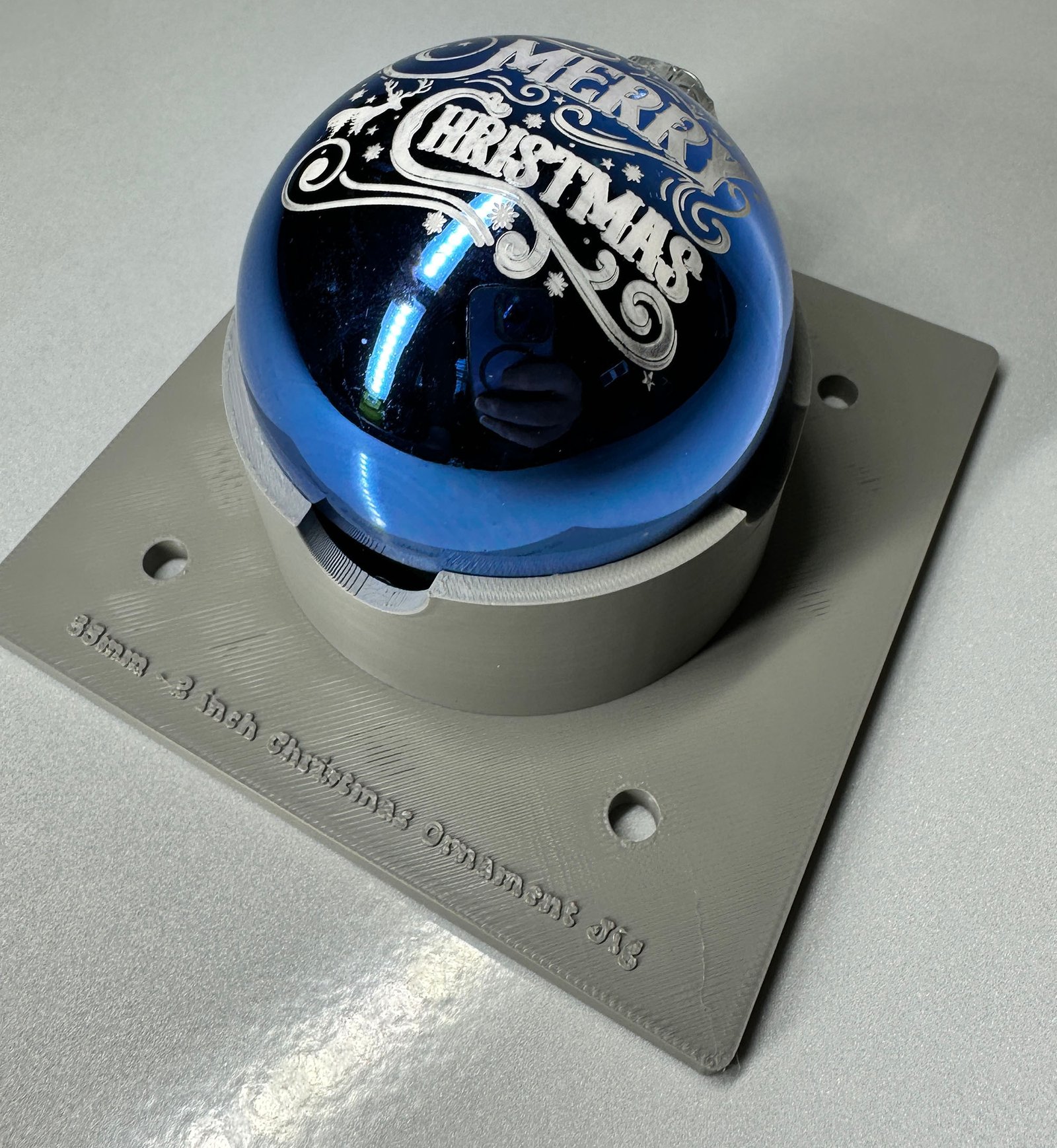 Ornament Jig 3D Print File for F1 Regular