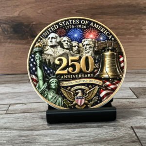 Alternative view of America 250th Coaster Set 2