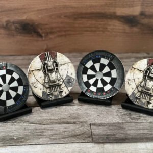 Alternative view of Falcon Coaster Set